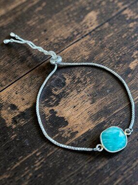 Amazonite Slider Bracelet